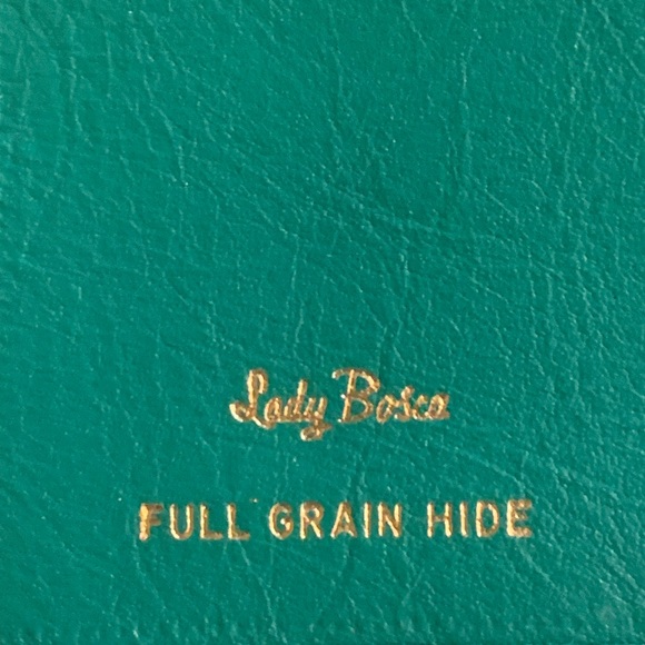 Lady Bosca Elegant Green Clutch Bag - Picture 2 of 5